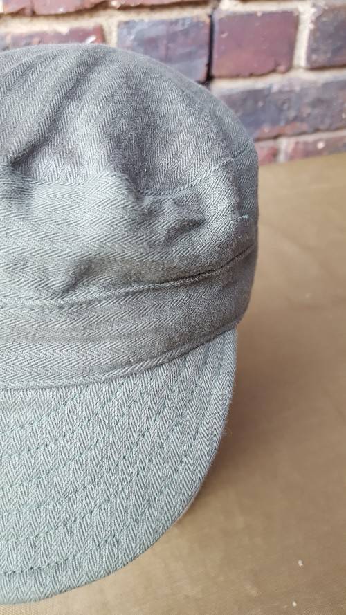 Original SA SF Recce copy camo mint unused Cuban "Fidel" cap in Olive green HBT - medium size