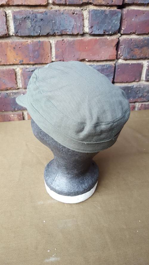 Original SA SF Recce copy camo mint unused Cuban "Fidel" cap in Olive green HBT - medium size
