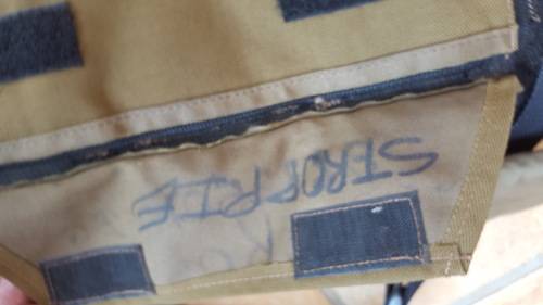 SADF era nutria patt 83 chest webbing - good used clean condition - no damage or holes