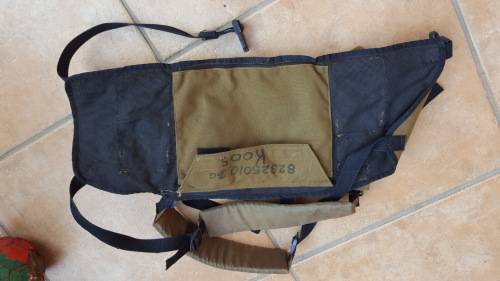SADF era nutria patt 83 chest webbing - good used clean condition - no damage or holes