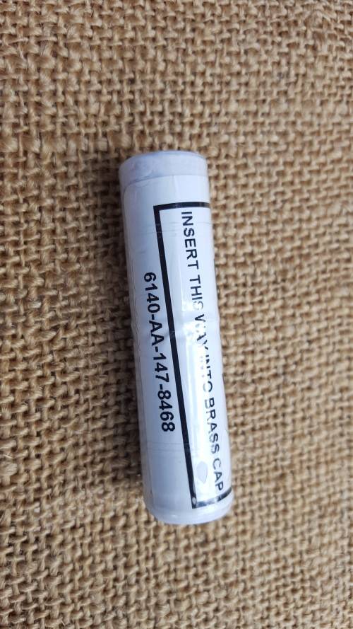 clean & unused old-gen SDU5/E strobe (distress marker) in original box with (used) battery - intact