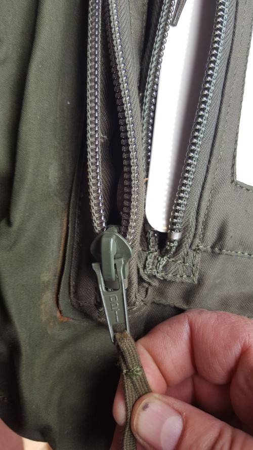 scarce & rarely seen original SADF era SAAF pilots & aircrew olive green drysuit rubber cuffs good