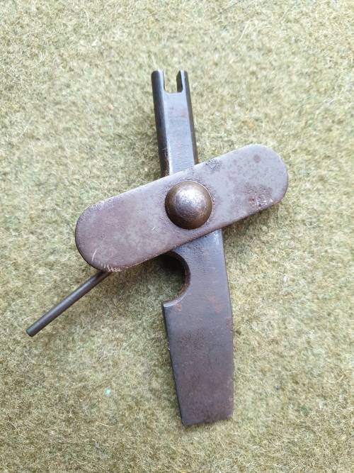 orginal early SADF issued (GALIL/IDF/Israel type?) cleaning kit combination `C` tool wth 6 functions