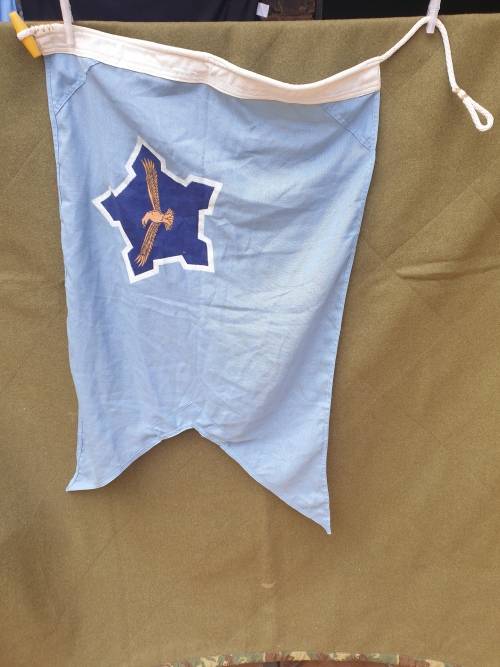 scarce SADF era original SAAF level 2 (Genl`s) storm flag approx 90cmx60cm in VERY good used cond