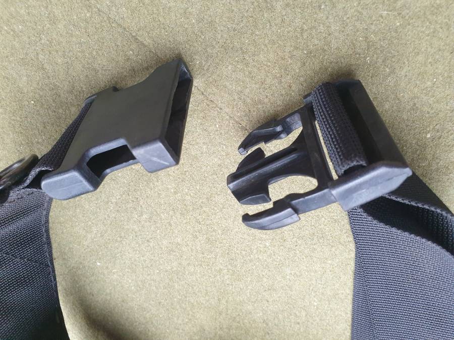 original SADF era Para Battalion issue Bateleur 90 (Backpacker made) belt kit in good used condition