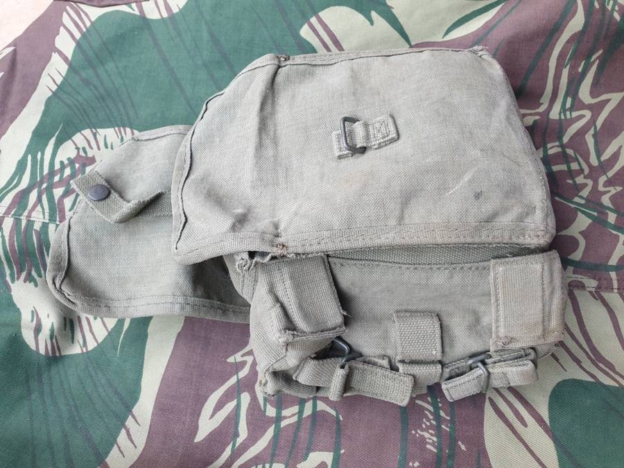 single (half/split) SADF era patt 61/64 kidney pouch as ideal stand-in gap-filler Rhod patt 69 piece