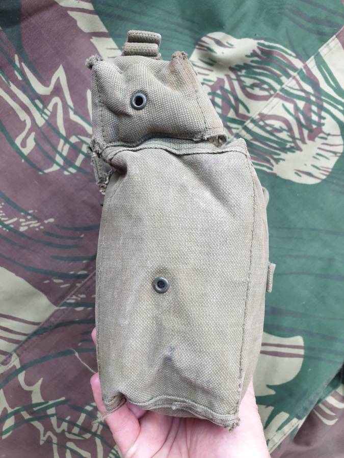 single (half/split) SADF era patt 61/64 kidney pouch as ideal stand-in gap-filler Rhod patt 69 piece