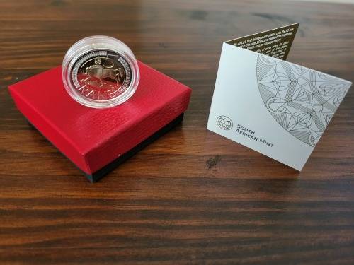**NEW**2022 COIN WORLD OOM PAUL PRIVY MINT MARK PROOF R5**WITH COA** BEAUTIFUL COIN**LOW MINTAGE**