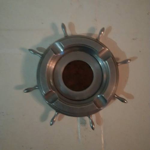 Union-Castle RMS Edinburgh Castle Ships Wheel Ashtray