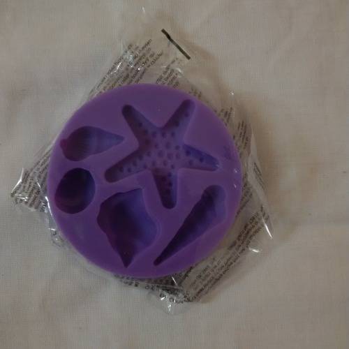 Silicone Fondant Sea Shells Mould