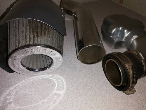 INDUCTION KIT FOR 38 WEBER CARBURETOR WITH CONVERSION ADAPTOR