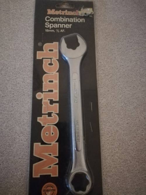 METRINCH 18MM COMBINATION SPANNER