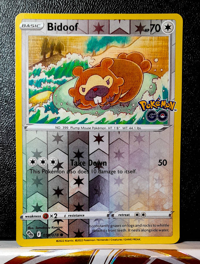 Bidoof 059/078 - Reverse Holo