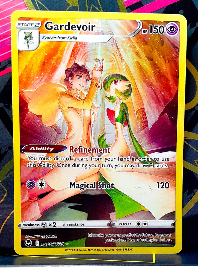 Pokemon Card - Gardevoir TG05/TG30 - Holofoil Illustraition Rare - Silver Tempest