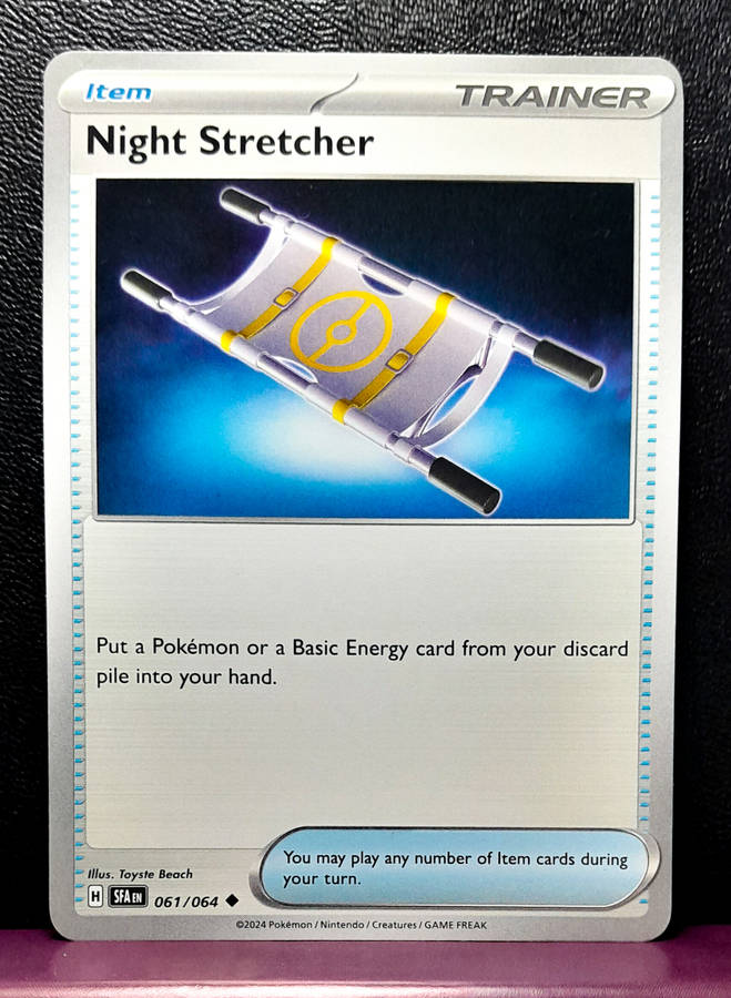 Pokemon Cards - NIght Stretcher 061/064- Item Trainer  - Shrouded Fable (NM)