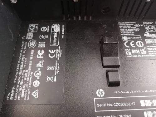 ******HP TOUCH SCREEN  Pro One 400 G2 ALL IN 1 I3, 3.2ghz, 750GB HDD, 4GB RAM**PLEASE READ***** ***