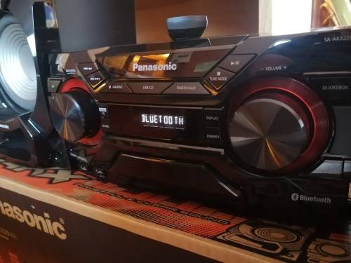 **LATE ENTRY**DEMO PANASONIC 4950W.  AKX220 BLUETOOTH, DVD , USB POWERFULL SOUND SYSTEM****waranty**