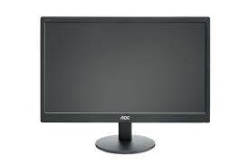 *BULK  LOT OF 4 X AOC ULTRA SLIM 18.5` LCD SCREENS WITH CORDS, ALL WORKING**ALL 4 ONE BID***