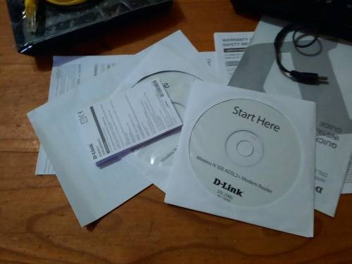 ***NEW YEARS SPECIAL**FREE FREIGHT **2 x D-LINK WIRELESS N300 ADSL2+MODEM ROUTER**ONE BID FOR BOTH