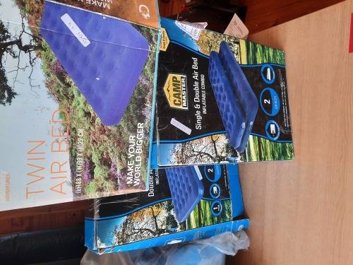 **LATE ENTRY**BULK LOT OF AIR BEDS, RADIO CONTROLL OFF RD CAR, KIDS POOL*****READ AD****