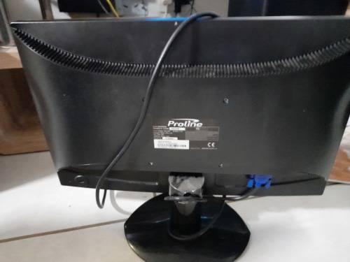 **LOT OF 4 X 19 INCH LCD SCREENS WITH POWER CORDS AND VGA, ALL WORKING**1 BID FOR 4***