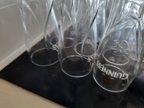 **LATE ENTRY**BULK LOT OF GLASS WARE, BEER GLASSES, DESSERT GLASS SET, TOT GLASSES, JUICE SET,MILK**