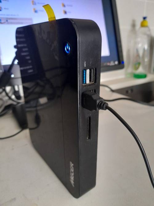 ***CRAZY SPECIAL**MECER NANO PC**500GB HDD, 2GB RAM**PERFECT FOR OFFICE, HOME OR STREAMING**