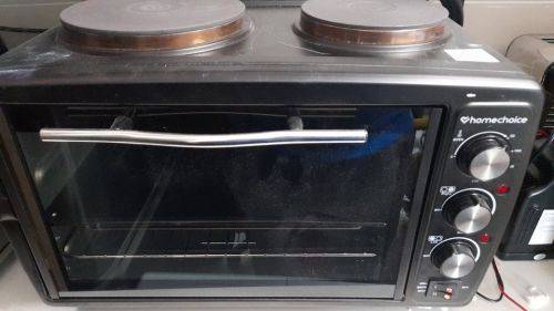 *SPRING SPECIAL*** HOMECHOICE 26L MINI OVEN AND 2 PLATE TOP**R1600 IN STORE**
