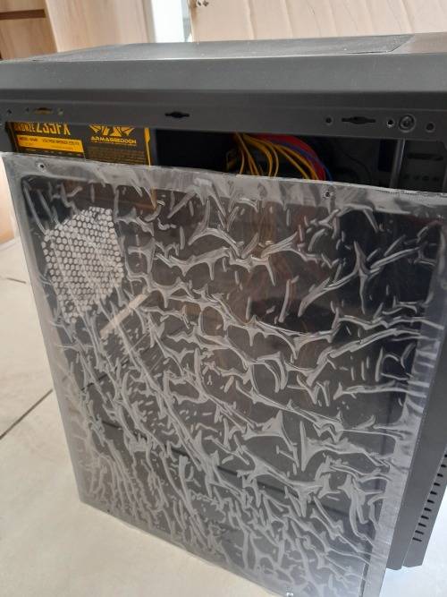 *MONTH END DEAL*NEW HALF BUILT GAMING PC*ARMAGGEDDON CHASIS,PSU,WITH LEDS,BIOSTAR MOTHERBOARD,128SSD