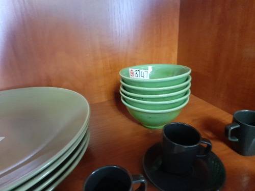 *YOUR CHRISTMAS PRESENT**BEAUTIFULL ESPRESSO SET WITH SAUCERS, BOWLS AND DINNER PLATES*****