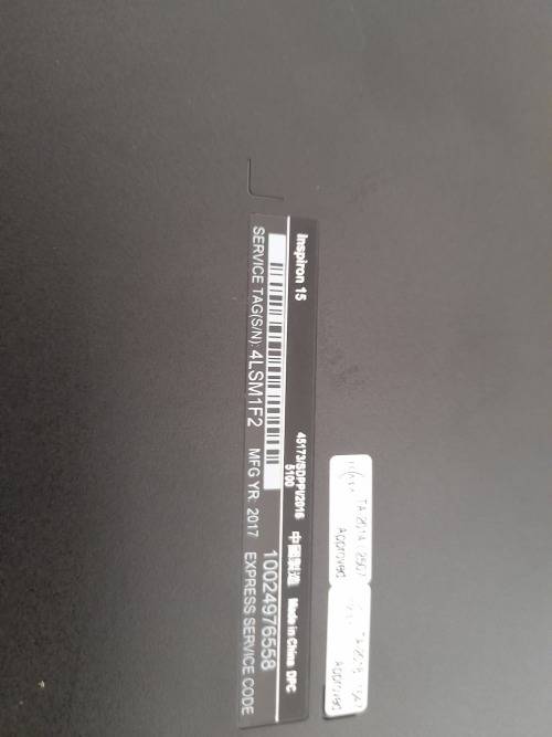 *i3 DELL INSPIRON 15 3000 LAPTOP*LOOKS LIKE NEW IN BOX,CHARGER*POWERS ON ,BLANK SCREEN*