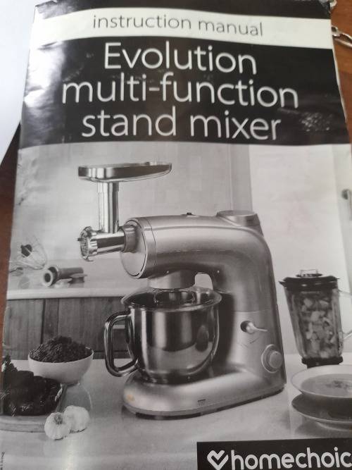 *WOW*DEMO COMMERCIAL HOMECHOICE EVOLUTION MULTI-FUNCTION MIXER**OVER R5000 RETAIL**
