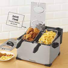 **ONLY NE AVALIABLE** HOMECHOICE MOMENTO 8L DOUBLE DEEP FRYER*R2000 RETAIL**