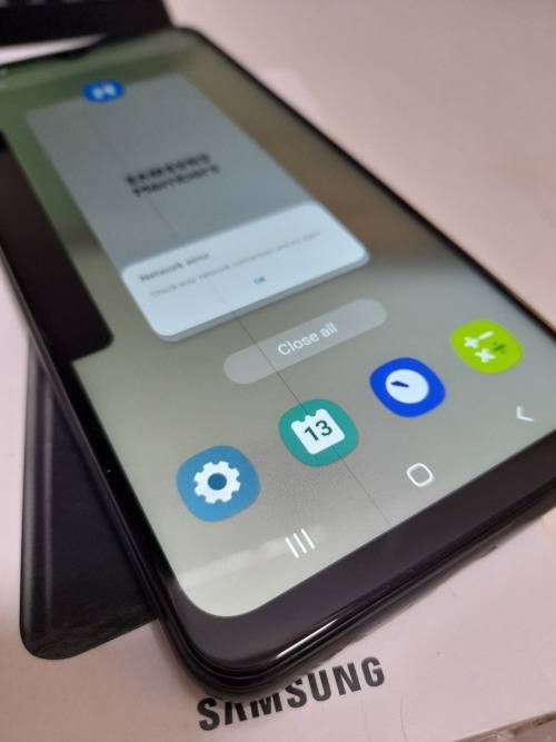 *SAMSUNG A12 64GB NEW IN BOX, HAS SMALL THINN LINE AS PER PIC, BARELY VISUABLE*R4000 IN STORE**