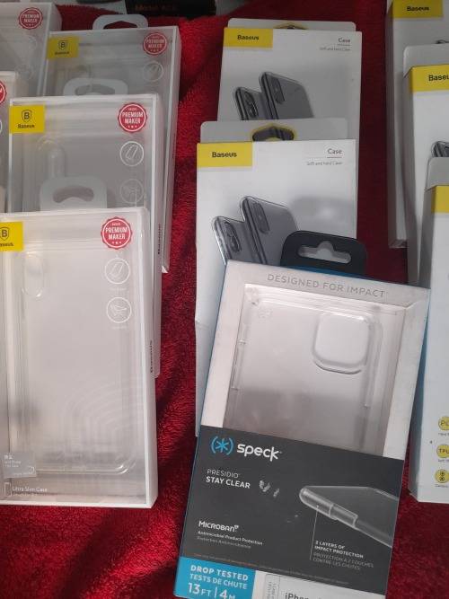 *HUGE SALE*BULK LOT OF NEW LATEST APPLE PHONE COVERS,SCREEN PROTECTORS ETC**ONE BID FOR THE LOT**