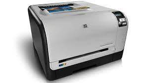 *HP LAZERJET CP1525 COLOUR PRINTER*WORKING BUT STARTED PRINTING BLACK LINE*COULD NEED CLEAN***