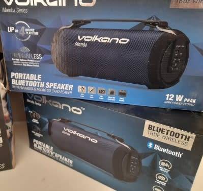 *BUY ONE GET ONE FREE*VOLKANO BLUETOOTH SPEAKER*READ AD*ONE BID FOR BOTH**