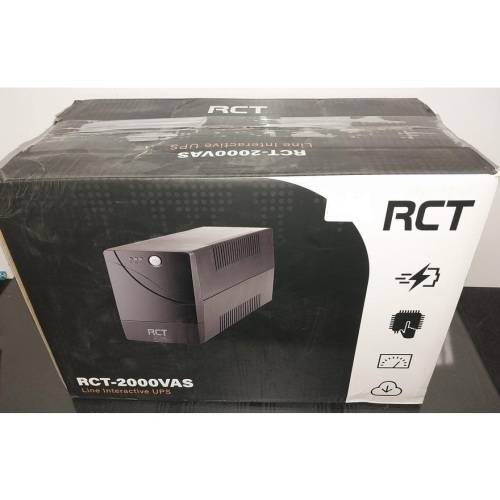 ONLY ONE*LOADSHEDDING WILL NEVER END*THIS IS A MUST HAVE*NEW RCT 2000VAS UPS WITH CABLE*R2600 RETAIL