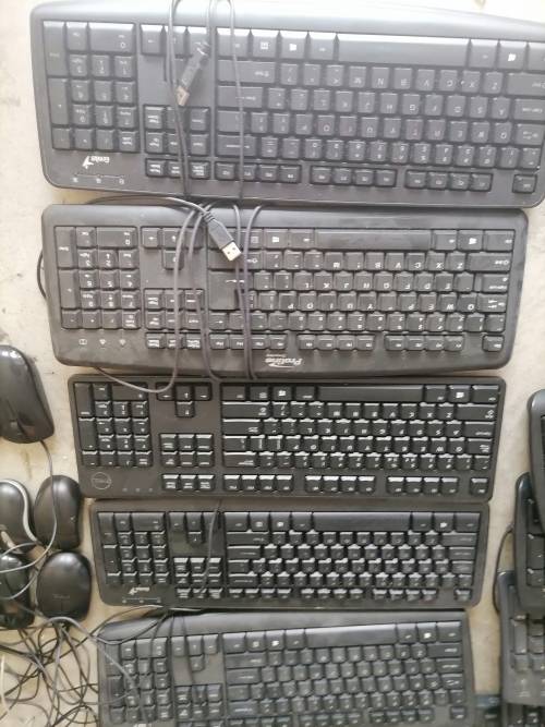 *COMAIR LIQUIDATION*LOT OF 12 X KEYBOARDS AND 12 X MOUSE**ONE BID FOR THE LOT**