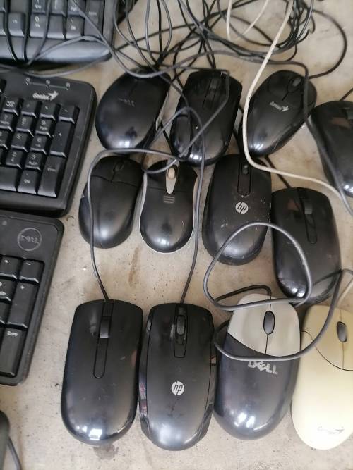 *COMAIR LIQUIDATION*LOT OF 12 X KEYBOARDS AND 12 X MOUSE**ONE BID FOR THE LOT**