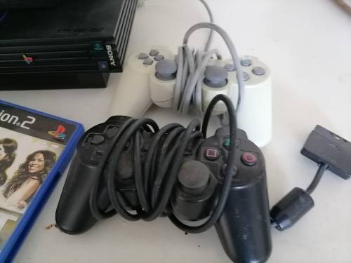 *MONTH END MAGIC*COMBO DEAL*2 X SONY PLAYSTATION 2 CONSOLS WITH REMOTE/CONTROL/GAMES/MICS ETC**