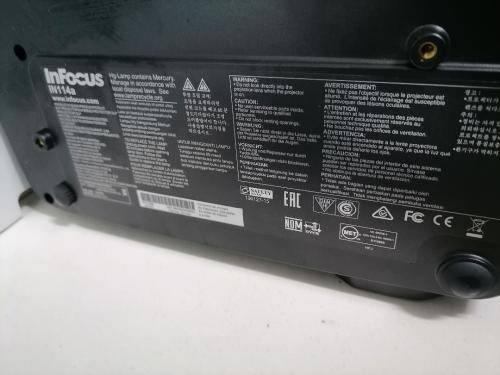 **BLACK FRIDAY*FREE FREIGHT*INFOCUS 3D READY IN114 PROJECTOR WITH REMOTE*ONLY 165HRS*R7000 IN STORE*