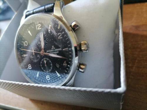 *WEEKEND SPECIAL*BRAND NEW MENS JACQUES LEMANS 1-1844 IN BOX*R2500 RETAIL**