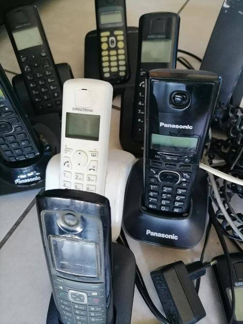 *COMPANY LIQUIDATION ITEMS*BULK LOT OF CORDLESS PHONE,SWITCH BOARD PHONES,INTERCOM, CHARGERS**