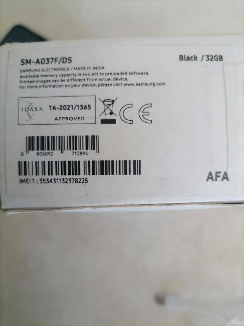 *VALENTINES DEAL*PREOWNED SAMSUNG GALAXY A03S*32GB TRIPPLE CAMERA IN BOX WITH CHARGER*R3000 RETAIL*