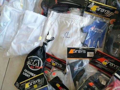 **HUGE SPORT SHOP LIQUIDATION*LOT OF BRAND NEW SHIN GUARDS,GLOVES,CRICKET PANTS ETC ETC**