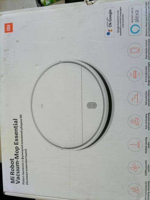 *BARGAIN BUYS**DEMO XIOMI MI ROBOT WIFI VACUUM/MOP IN BOX WITH DOC STATION*R5000 RETAIL**