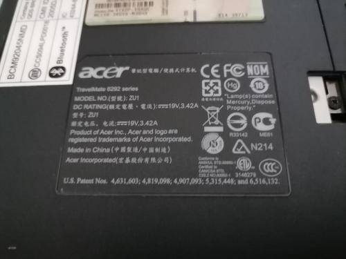 *VALENTINE DEAL*PREOWNED ACER TRAVEL MATE 6292 LAPTOP WITH CHARGER*WORKING PERFECT**