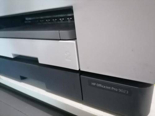 *MONTH END MADNESS**HP OFFICEJET PRO 9023 ALL IN ONE  PRINTER*NEEDS CARTRIDGES*R4800 RETAIL**