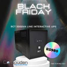 *WOW R30 FREIGHT*LOADSHEDDING SORTED*ONLY ONE*BRAND NEW RCT 3000VAS UPS*OVER R5000 ON BOB SHOP**